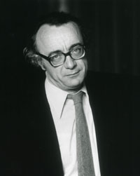 Photo of Alfred Brendel.