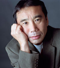 Photo of Haruki Murakami.