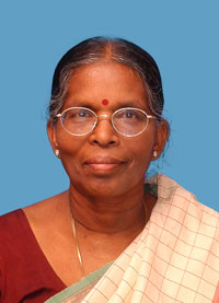 Photo of Vijayalakshmy Rangarajan.