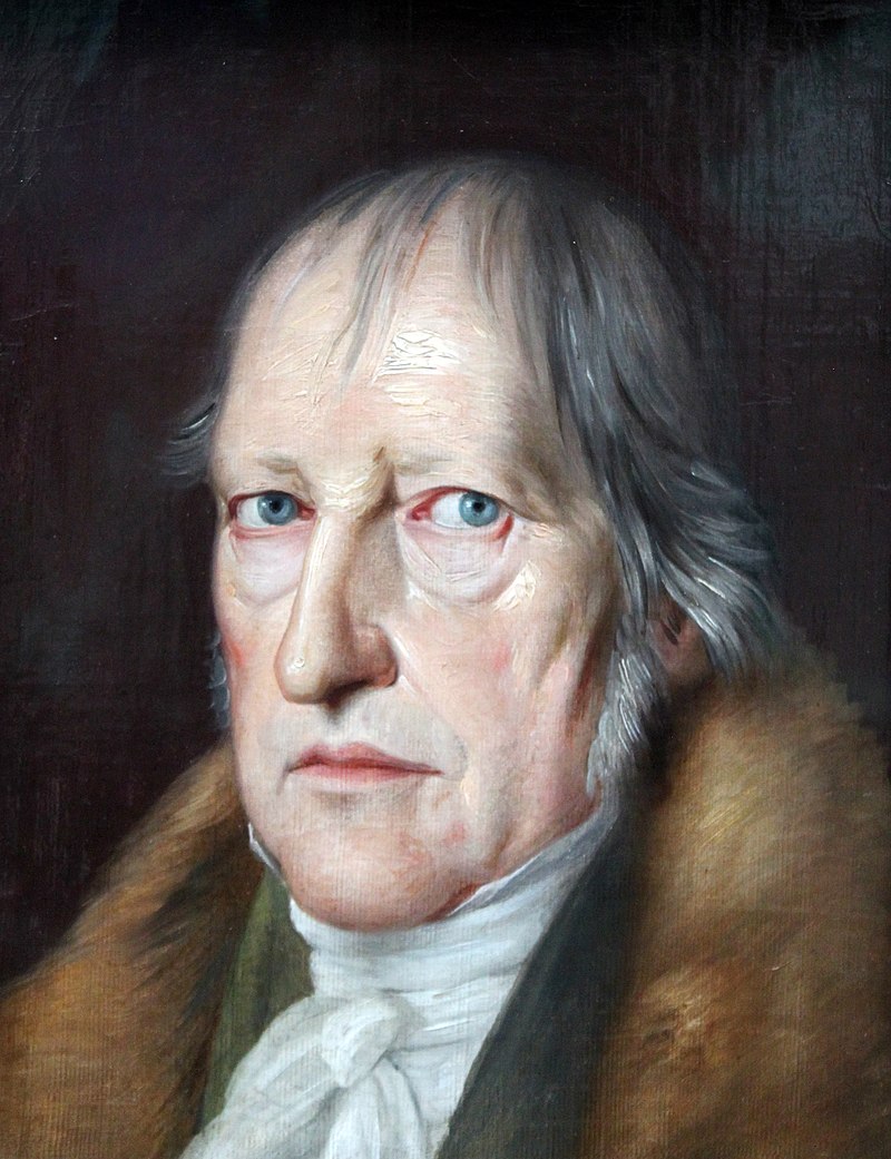 Painting of Hegel